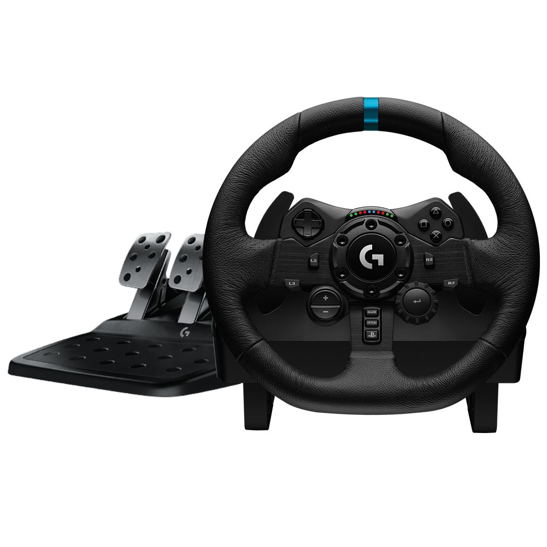 Logitech G923 Trueforce Sim Racing Wheel for PS5, PS4 & PC
